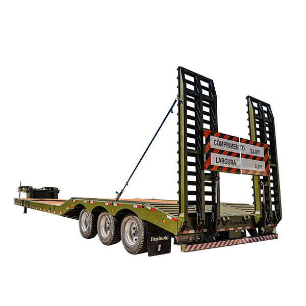 Prancha 3 Eixos Rebaixada Militar